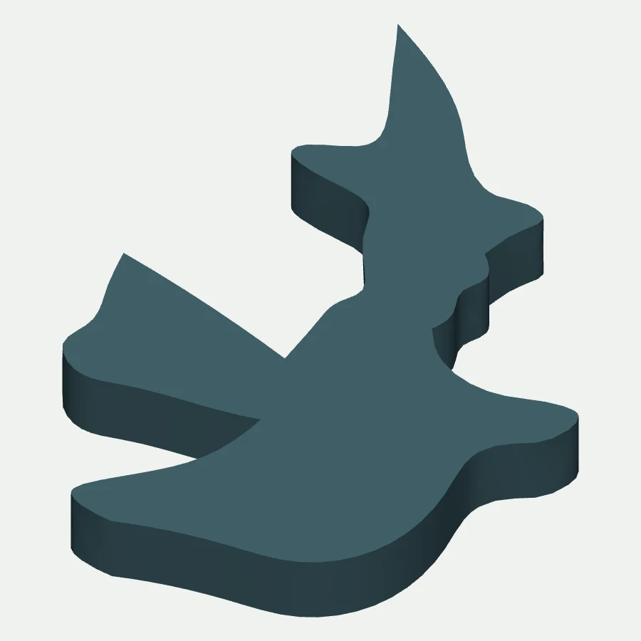 Halloween - witch Cookie Cutter