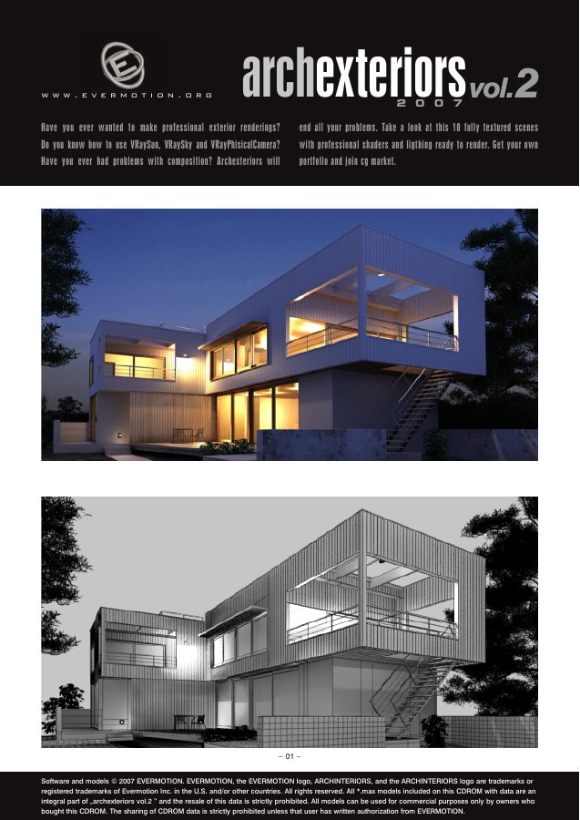 Archexteriors Vol. 002 catalogue first page
