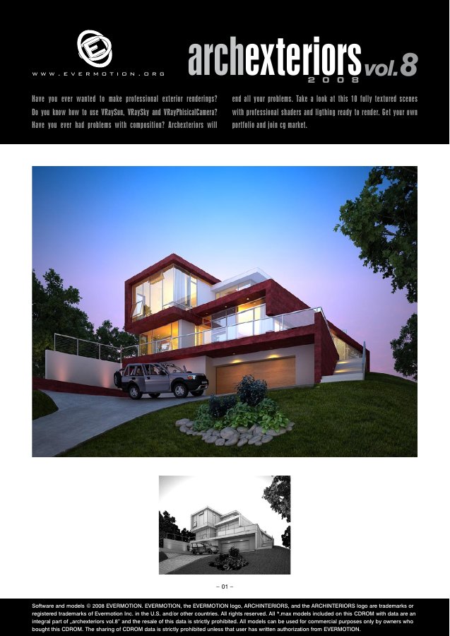 Archexteriors Vol. 008 catalogue first page