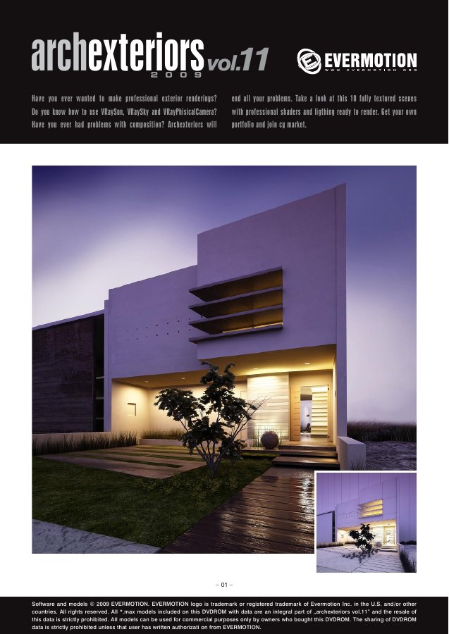Archexteriors Vol. 011 catalogue first page