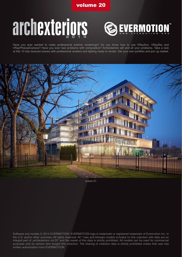 Archexteriors Vol. 020 catalogue first page