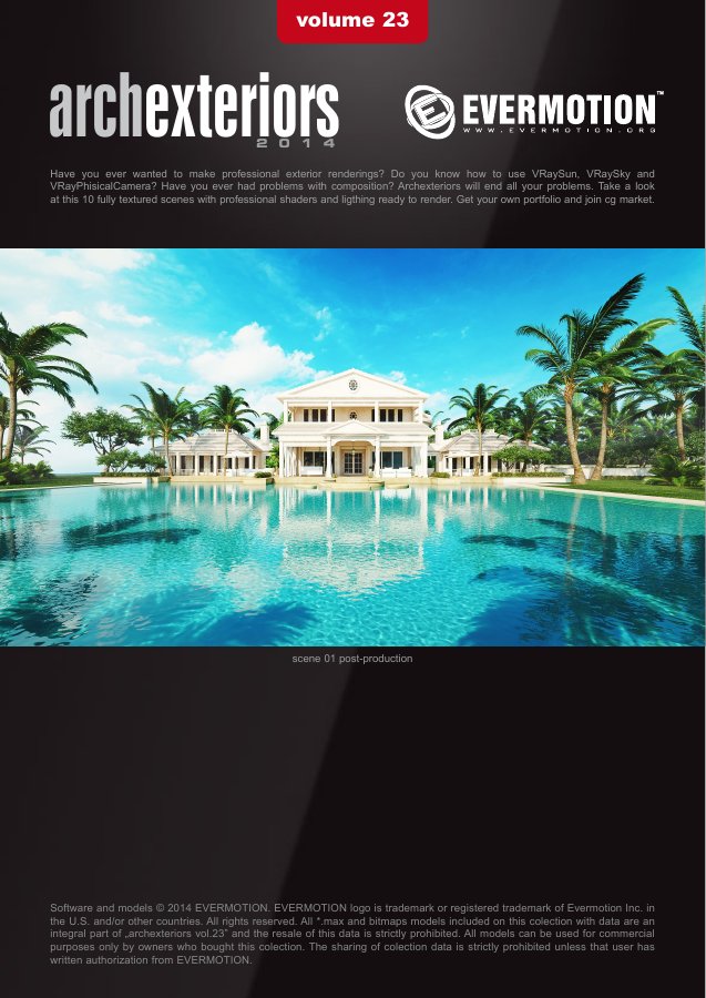Archexteriors Vol. 023 catalogue first page