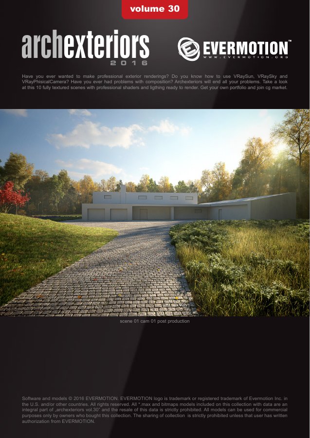 Archexteriors Vol. 030 catalogue first page