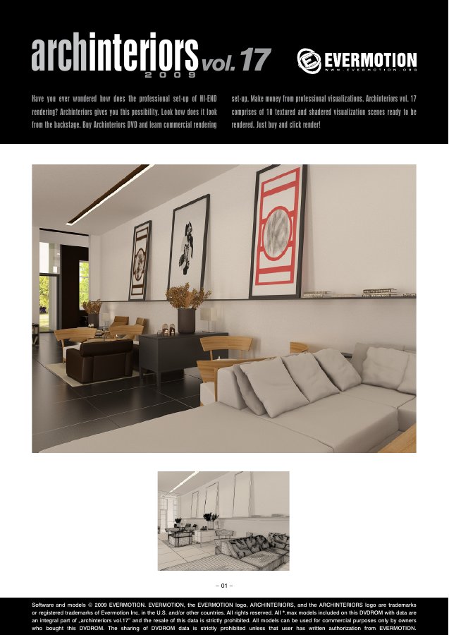 Archinteriors Vol. 017 catalogue first page