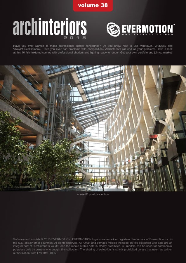 Archinteriors Vol. 038 catalogue first page