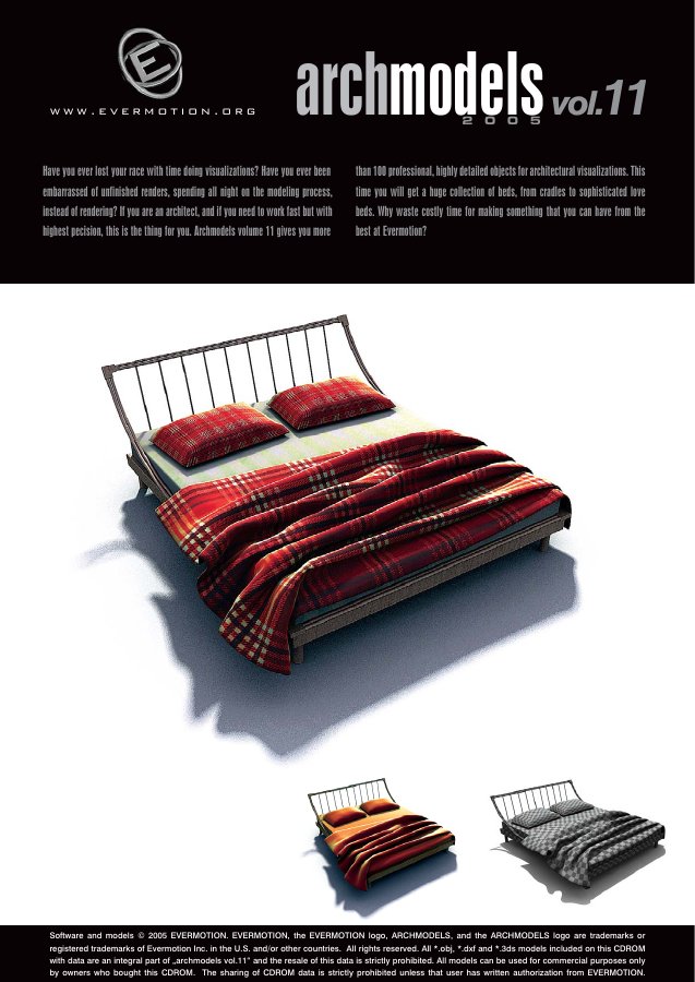 Archmodels Vol. 011 catalogue first page