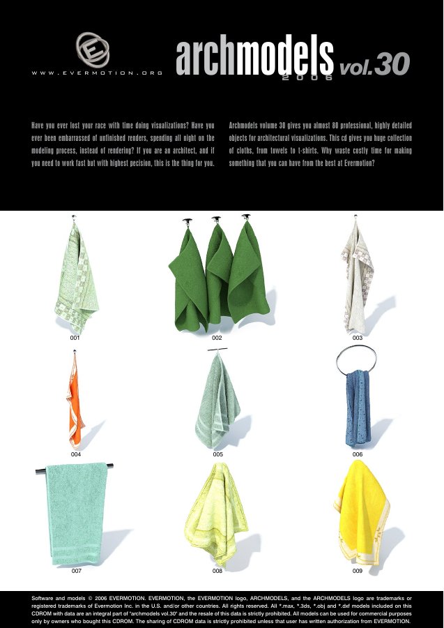 Archmodels Vol. 030 catalogue first page