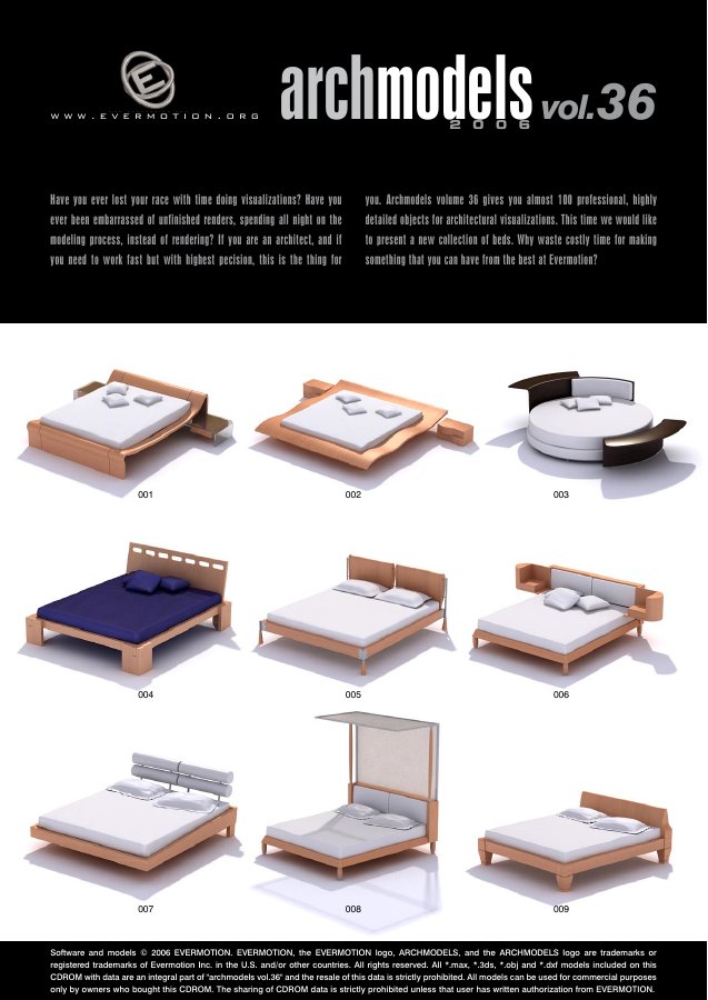 Archmodels Vol. 036 catalogue first page