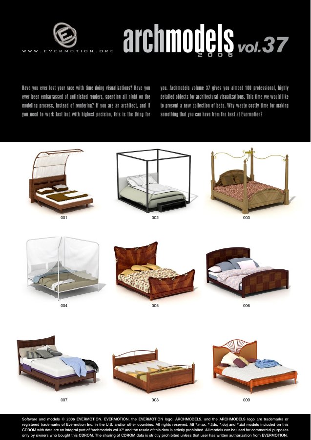 Archmodels Vol. 037 catalogue first page