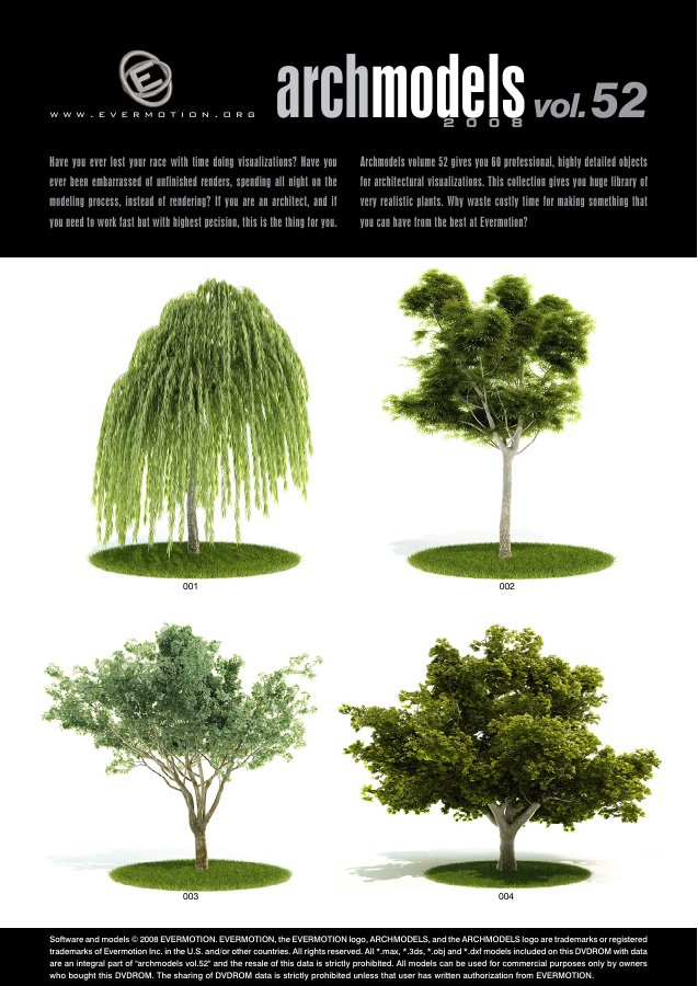 Archmodels Vol. 052 catalogue first page