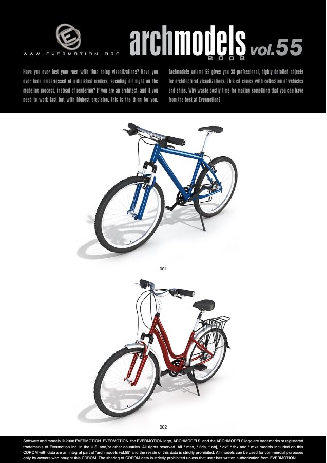 Archmodels Vol. 055 catalogue first page