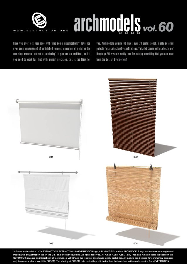 Archmodels Vol. 060 catalogue first page