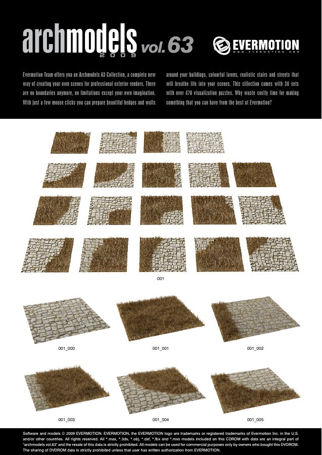 Archmodels Vol. 063 catalogue first page