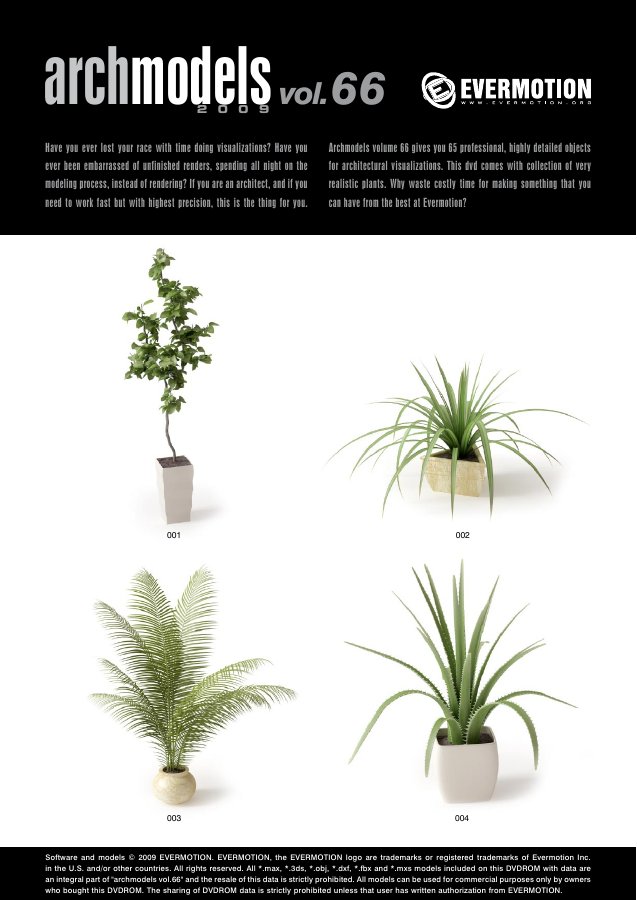 Archmodels Vol. 066 catalogue first page