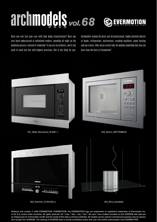 Archmodels Vol. 068 catalogue first page