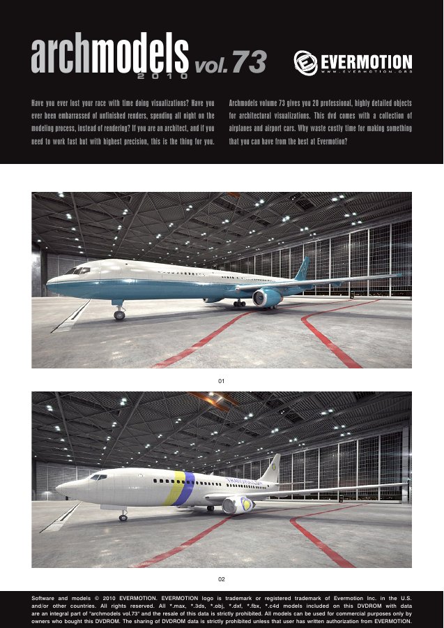 Archmodels Vol. 073 catalogue first page