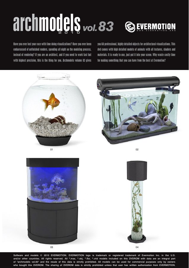Archmodels Vol. 083 catalogue first page