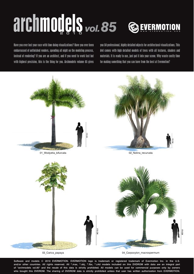 Archmodels Vol. 085 catalogue first page