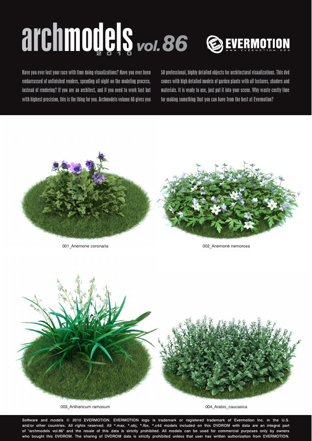 Archmodels Vol. 086 catalogue first page