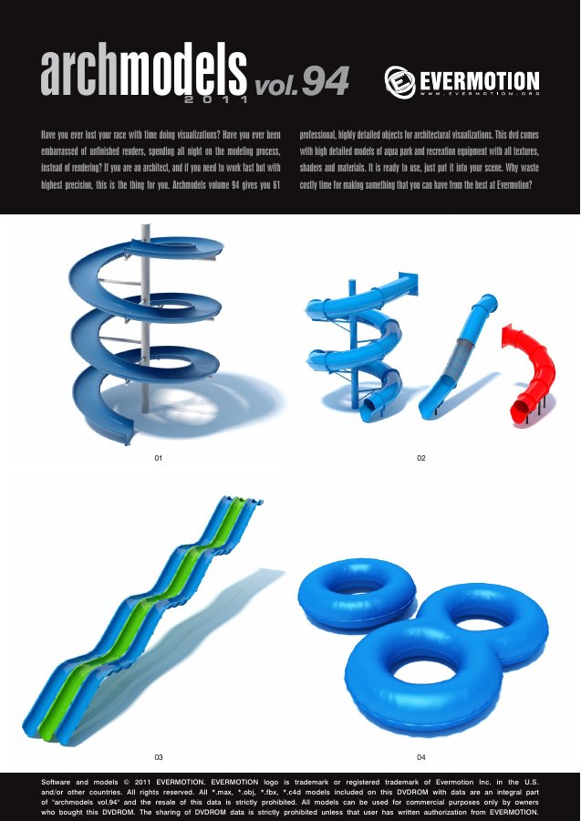 Archmodels Vol. 094 catalogue first page