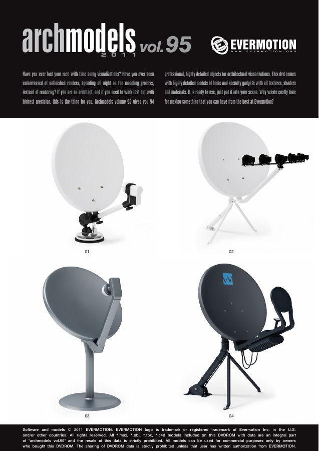 Archmodels Vol. 095 catalogue first page