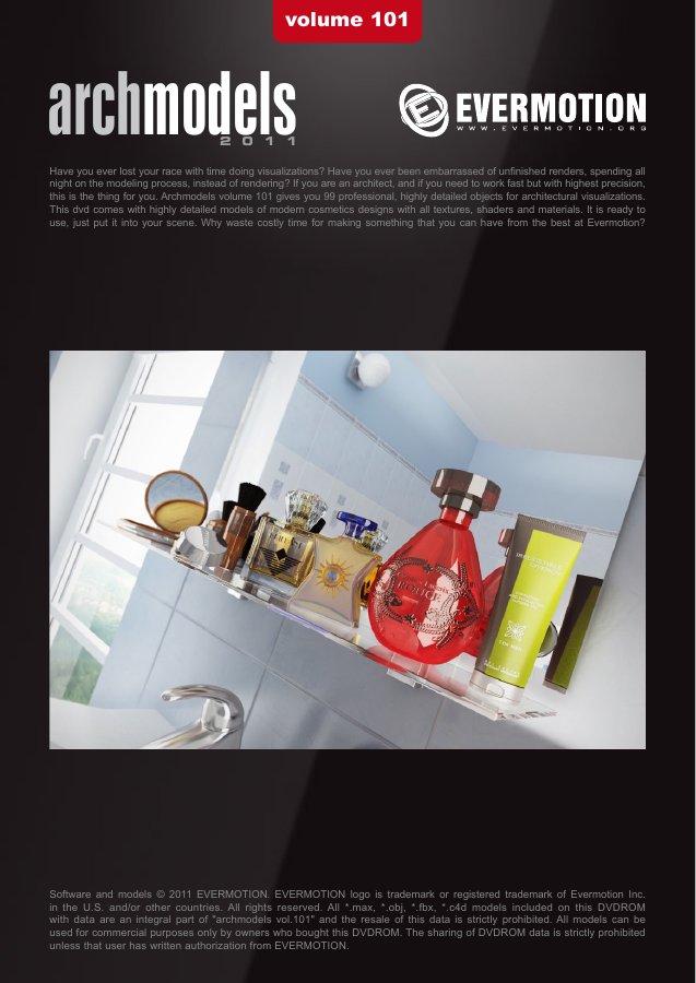 Archmodels Vol. 101 catalogue first page