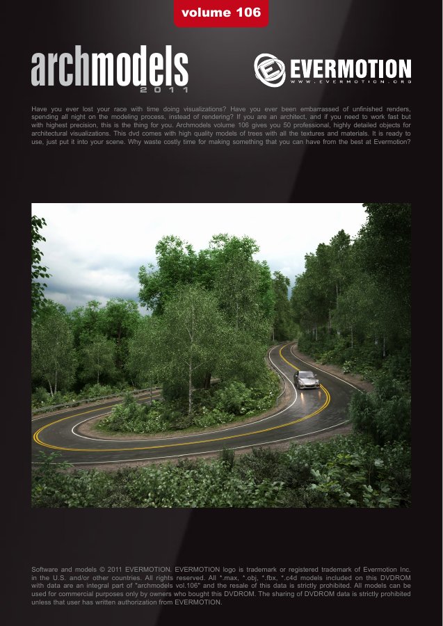 Archmodels Vol. 106 catalogue first page