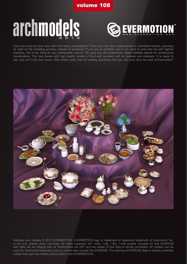 Archmodels Vol. 108 catalogue first page