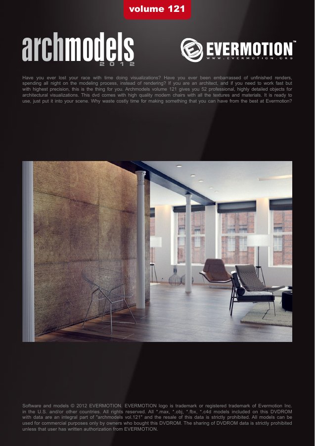 Archmodels Vol. 121 catalogue first page