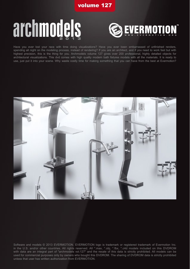 Archmodels Vol. 127 catalogue first page