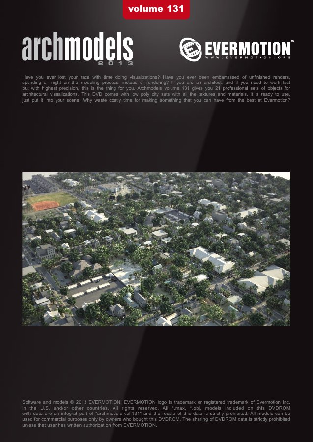 Archmodels Vol. 131 catalogue first page