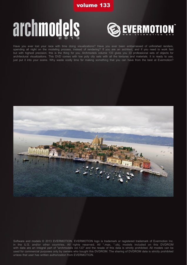Archmodels Vol. 133 catalogue first page