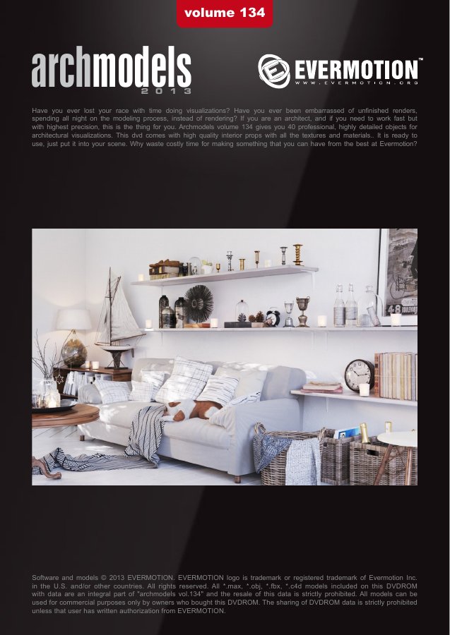 Archmodels Vol. 134 catalogue first page