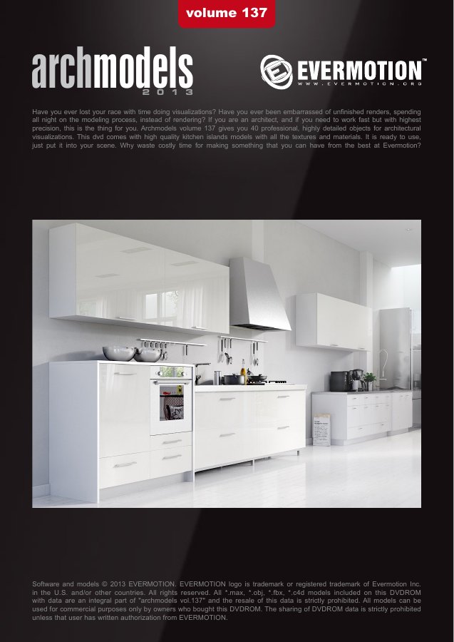 Archmodels Vol. 137 catalogue first page
