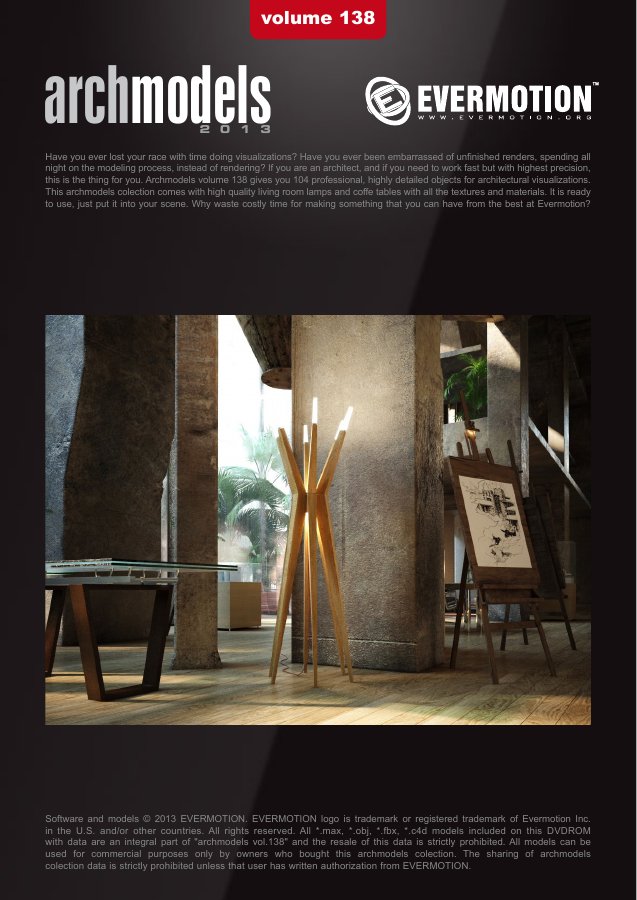 Archmodels Vol. 138 catalogue first page
