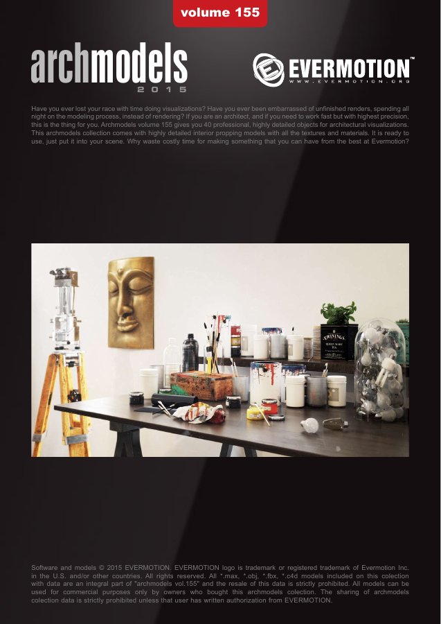 Archmodels Vol. 155 catalogue first page