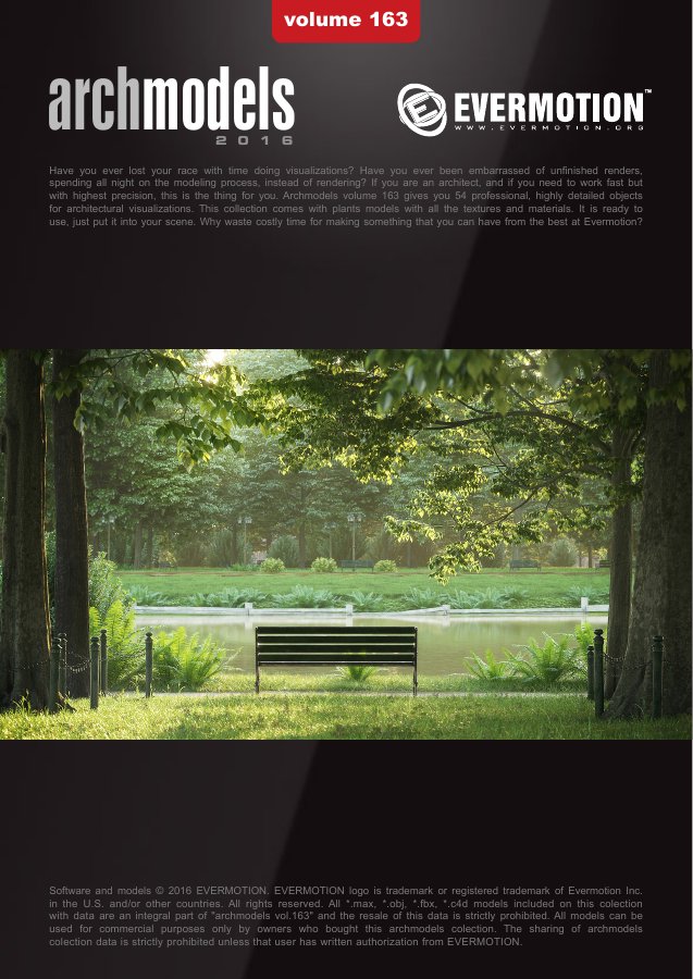 Archmodels Vol. 163 catalogue first page