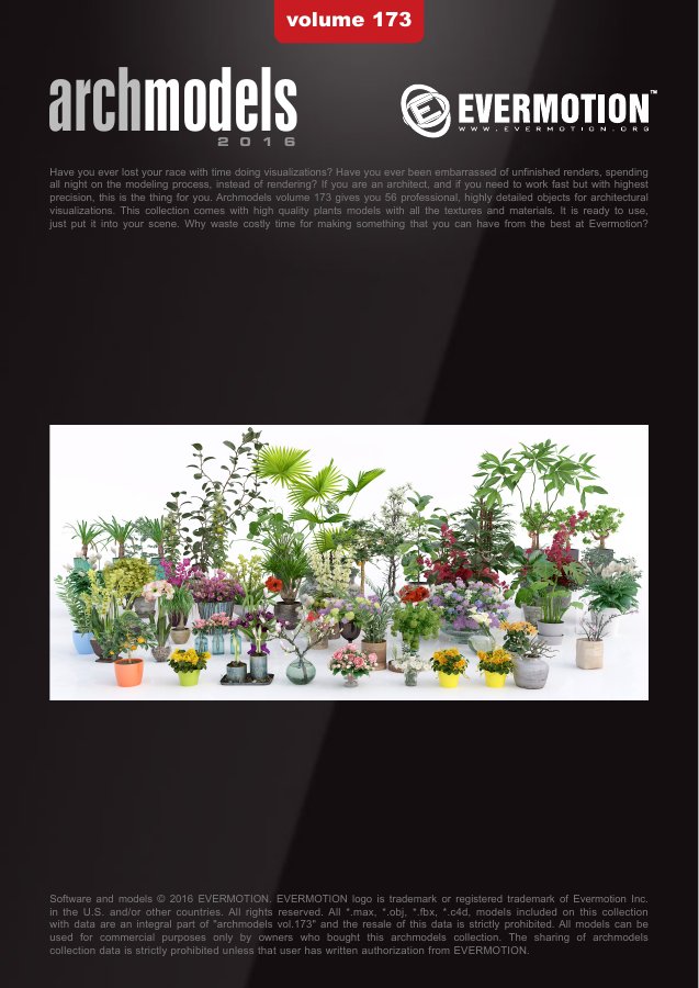 Archmodels Vol. 173 catalogue first page