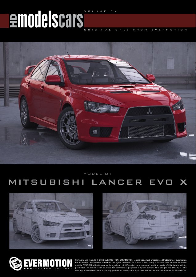 HDModels Cars Vol. 004 catalogue first page
