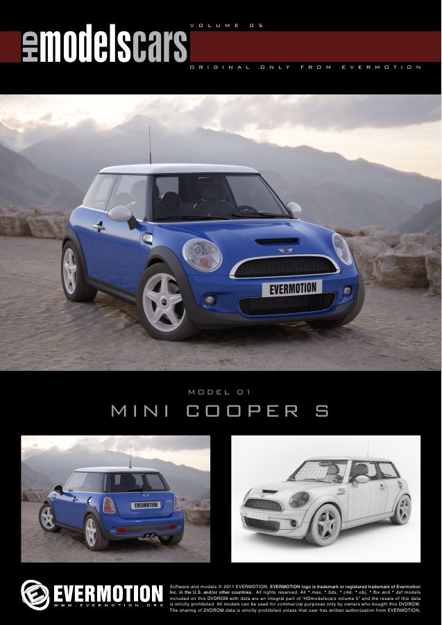 HDModels Cars Vol. 005 catalogue first page